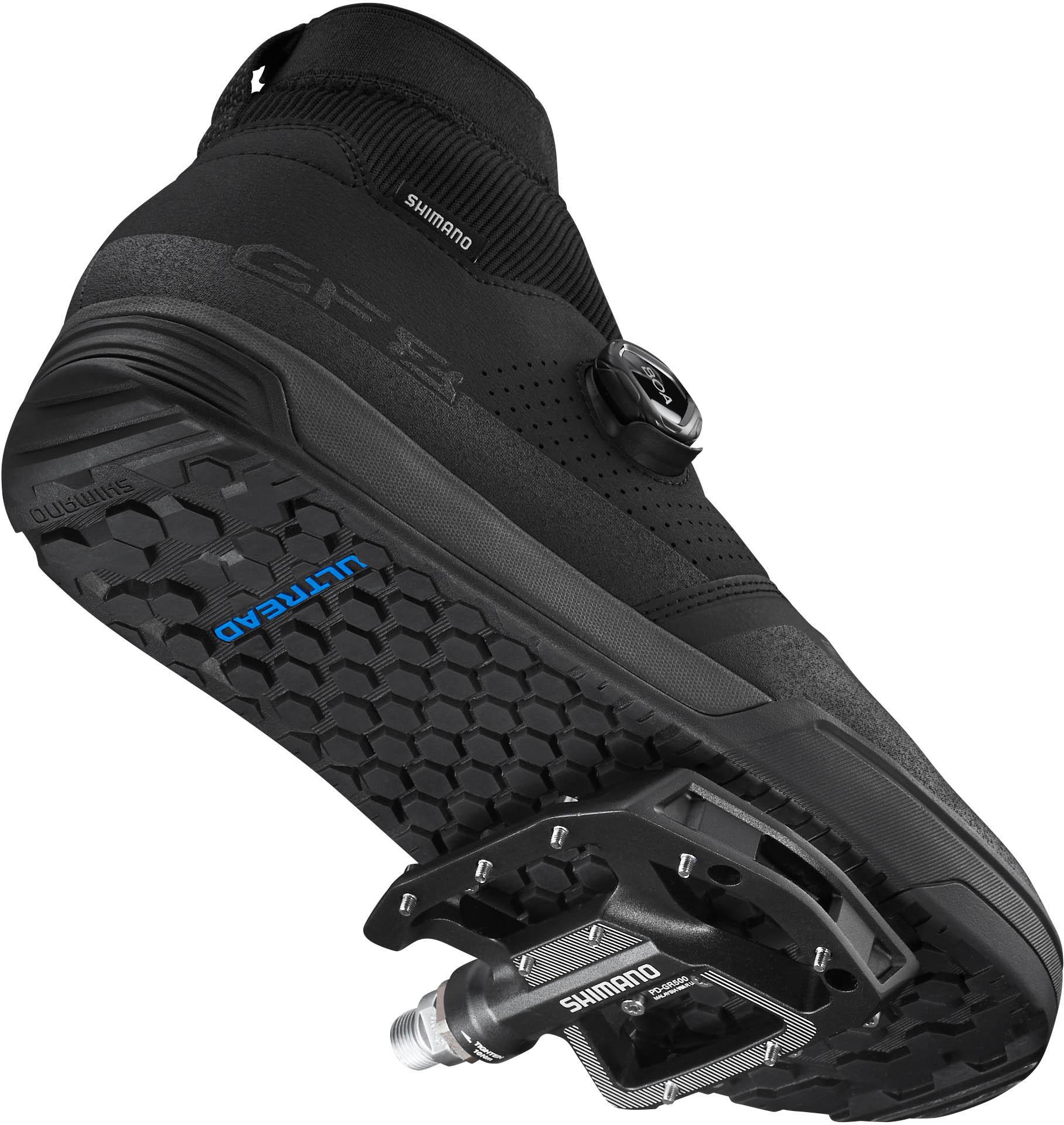 Shimano GF800 GORE-TEX Flat Pedal MTB Shoes, Black