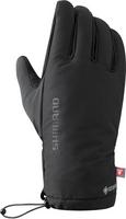 Halfords Shimano Unisex, Gore-Tex® Grip Primaloft® Gloves, Black, Size S | Extra 8% off for BC Members