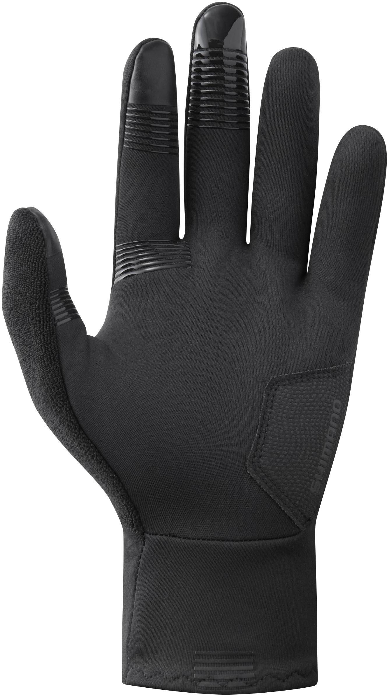 Shimano Unisex, S-PHYRE Thermal Gloves, Black, Size S