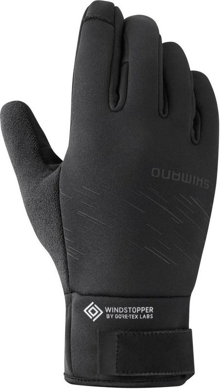 Halfords Shimano Unisex, Windstopper® Insulated Gloves, Black, Size Xl | Extra 8% off for BC Members