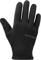 Halfords Shimano Unisex, Light Thermal Gloves, Black, Size L | Extra 8% off for BC Members