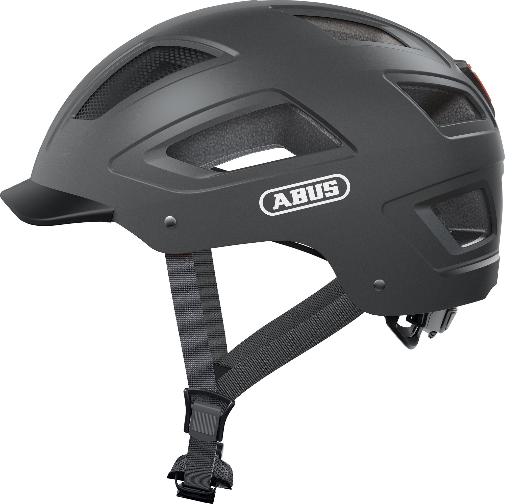 Halfords Abus ABUS Hyban 2.0 Helmet Titan L | Pricematch, Extra 8% off for BC Members, Free Bike Health Check, Cycle2Work Scheme & 0% APR Finance.