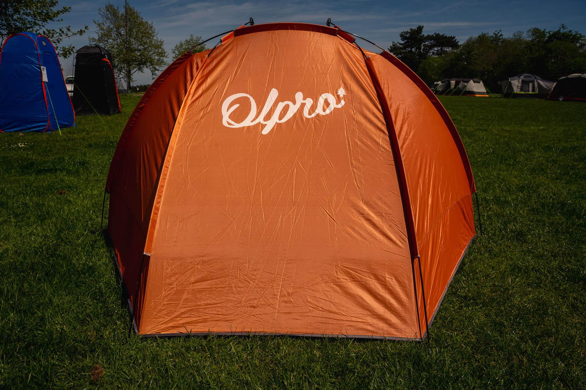 Olpro 3-4 Person Beach Tent (Orange)