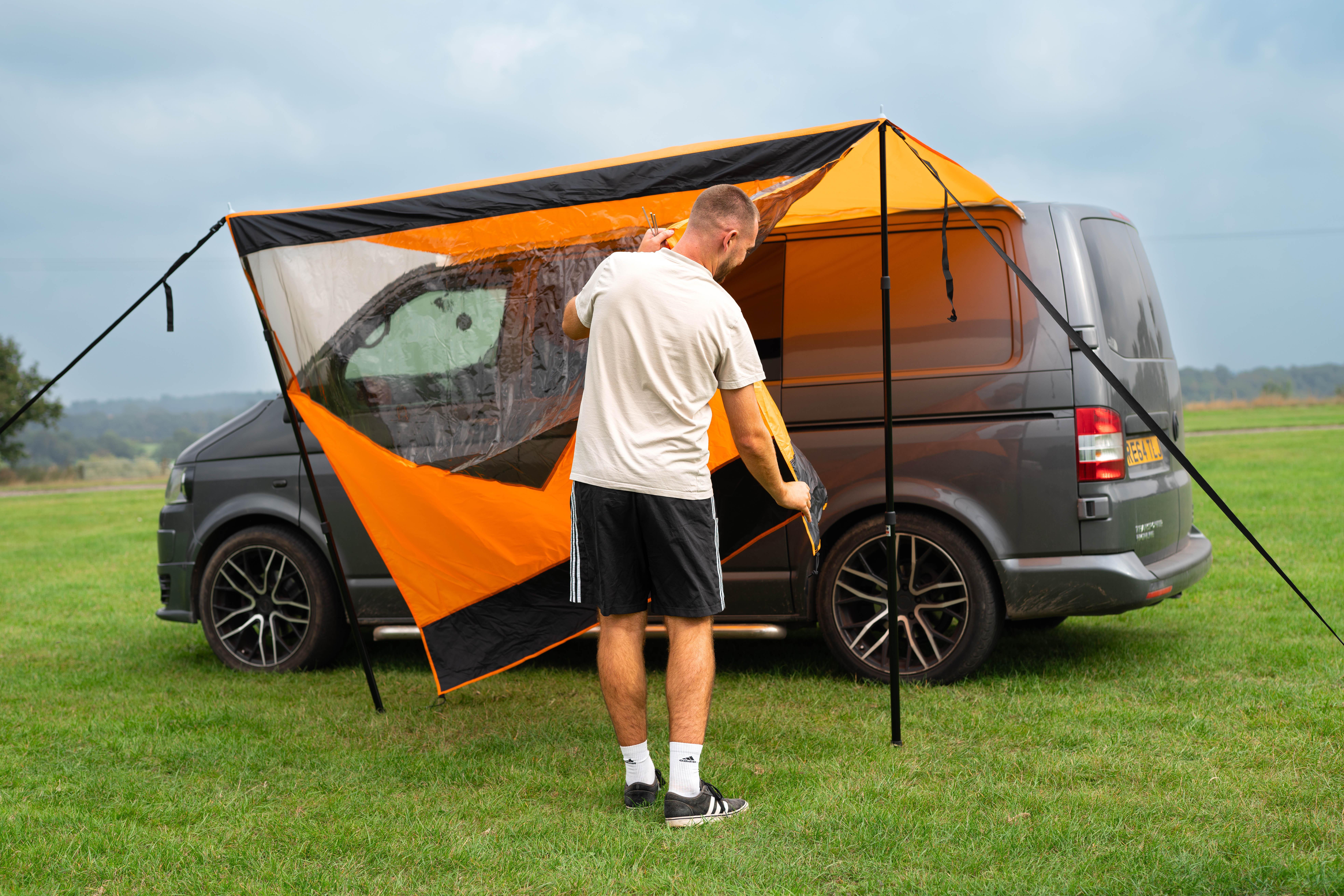 Rectangle Canopy with window (Orange)