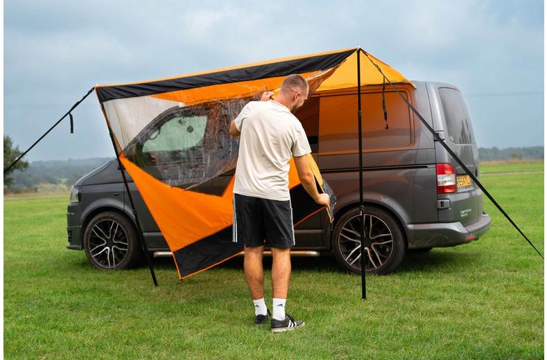 Rectangle Canopy with window (Orange) Rectangle Canopy with window (Orange)