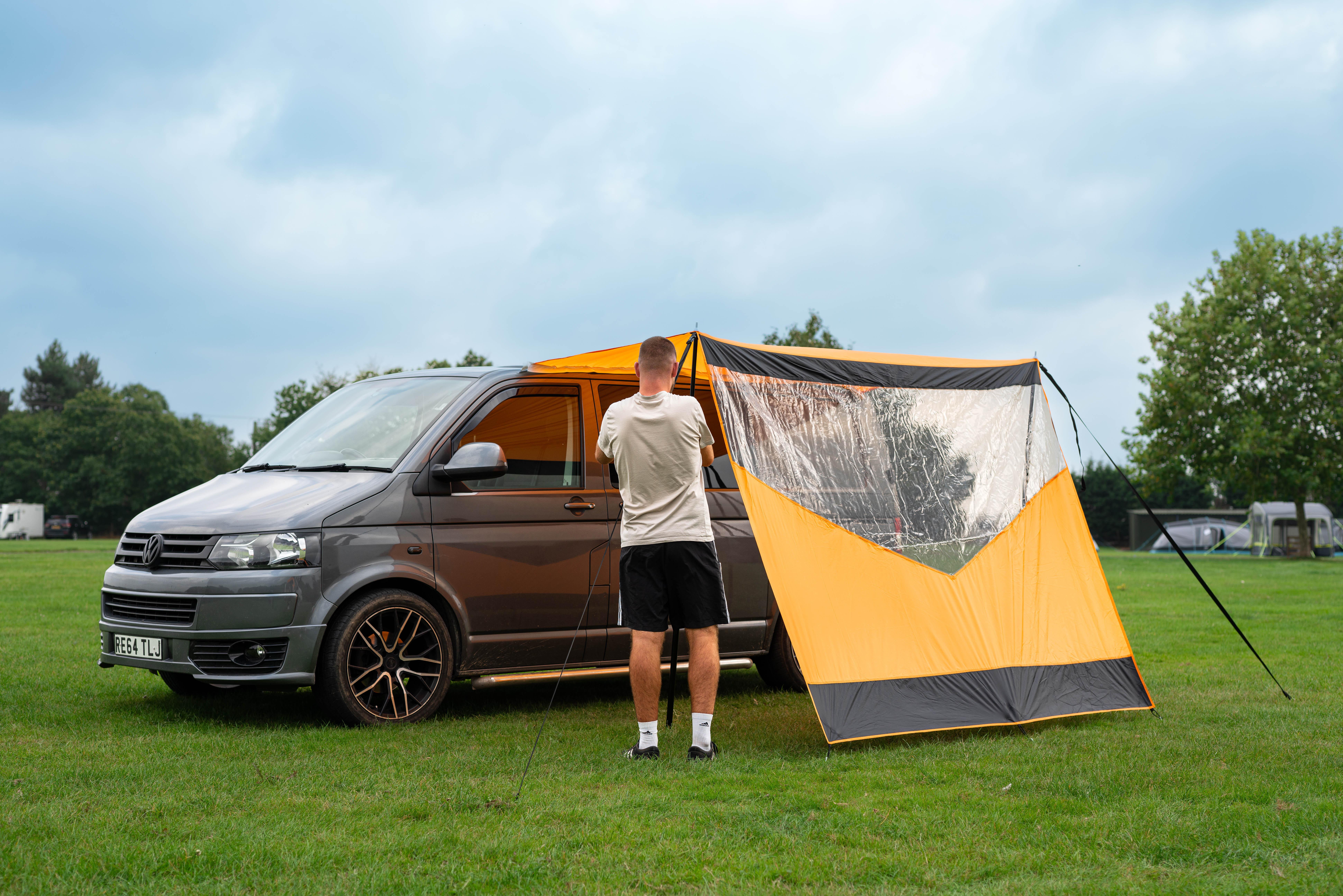 Rectangle Canopy with window (Orange)