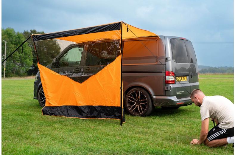 Rectangle Canopy with window (Orange) Rectangle Canopy with window (Orange)