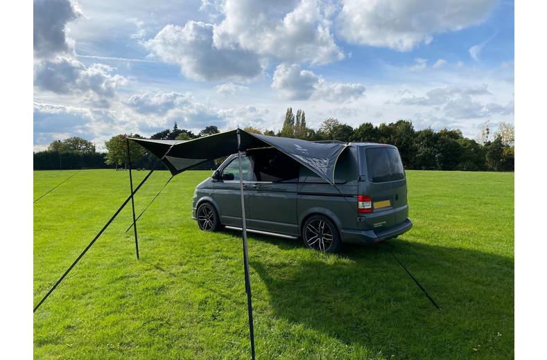 Modern Shade Canopy (Charcoal & Lime) Modern Shade Canopy (Charcoal & Lime)