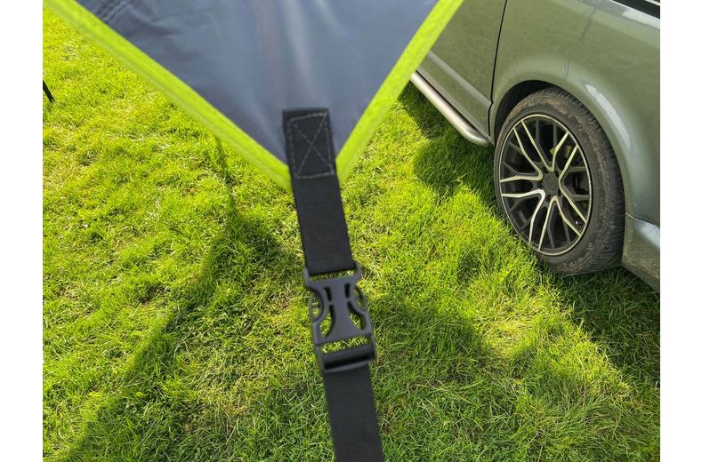 Modern Shade Canopy (Charcoal & Lime) Modern Shade Canopy (Charcoal & Lime)