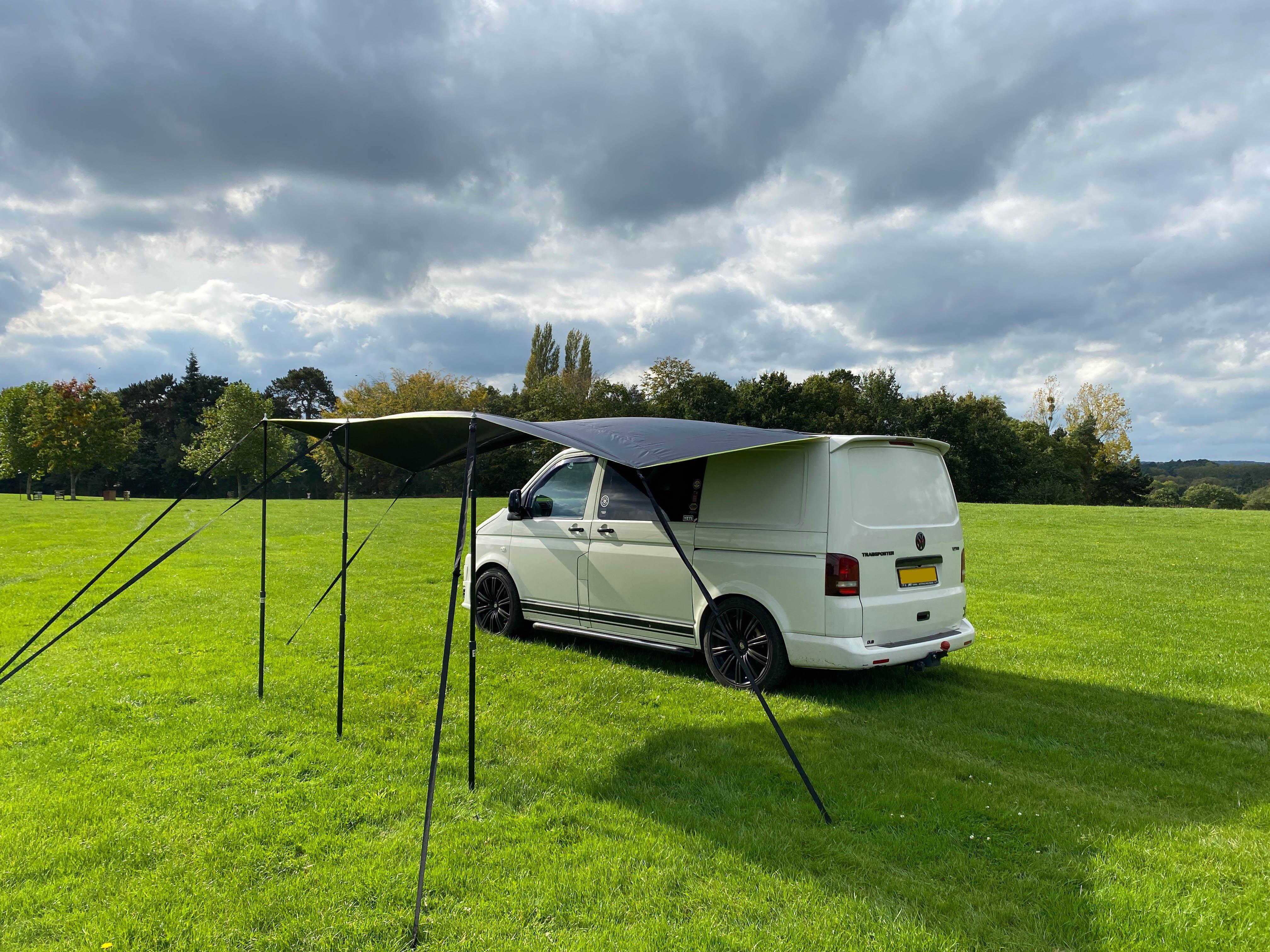 Rectangle Canopy/Shade (Charcoal)