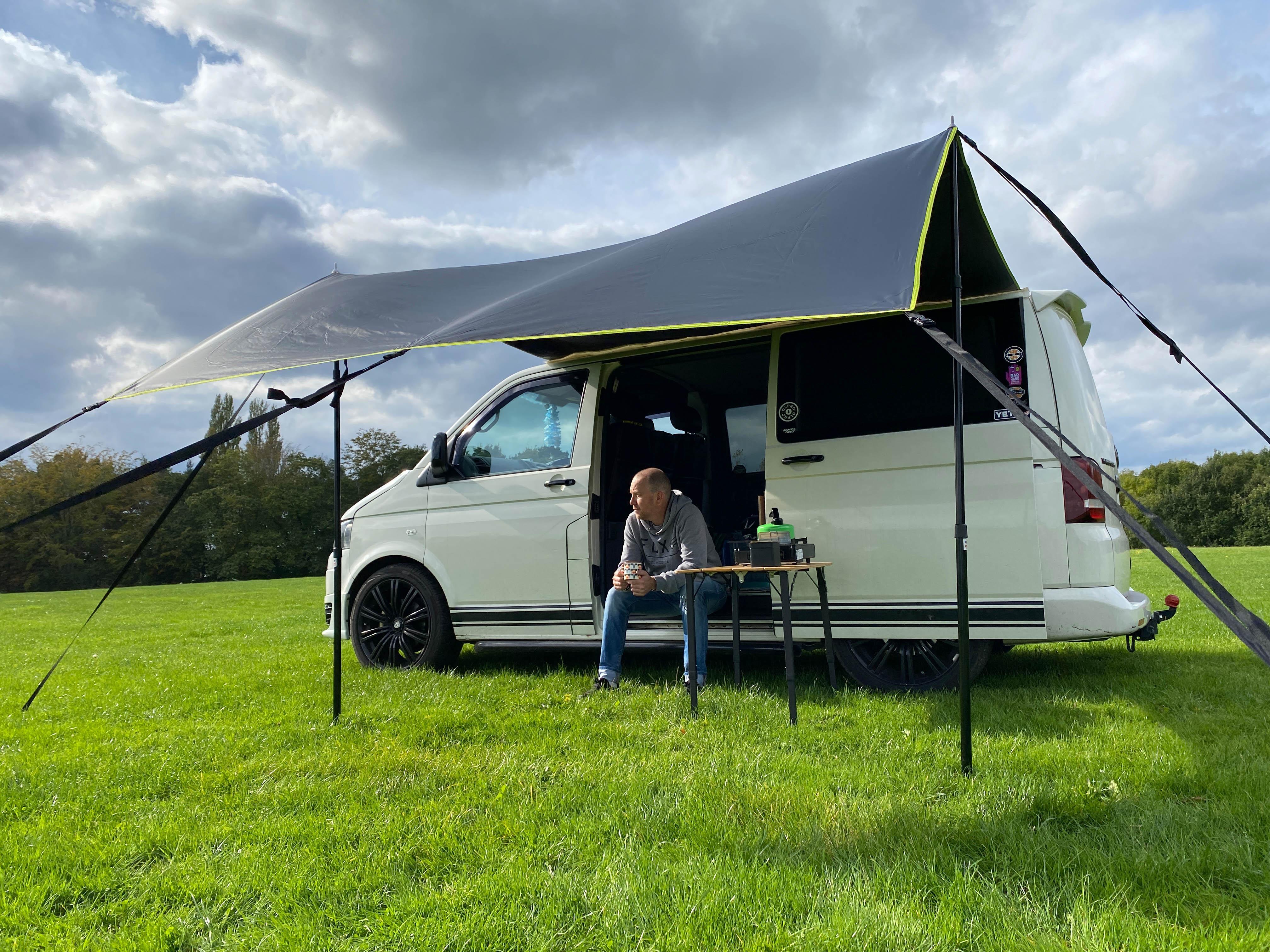 Rectangle Canopy/Shade (Charcoal)