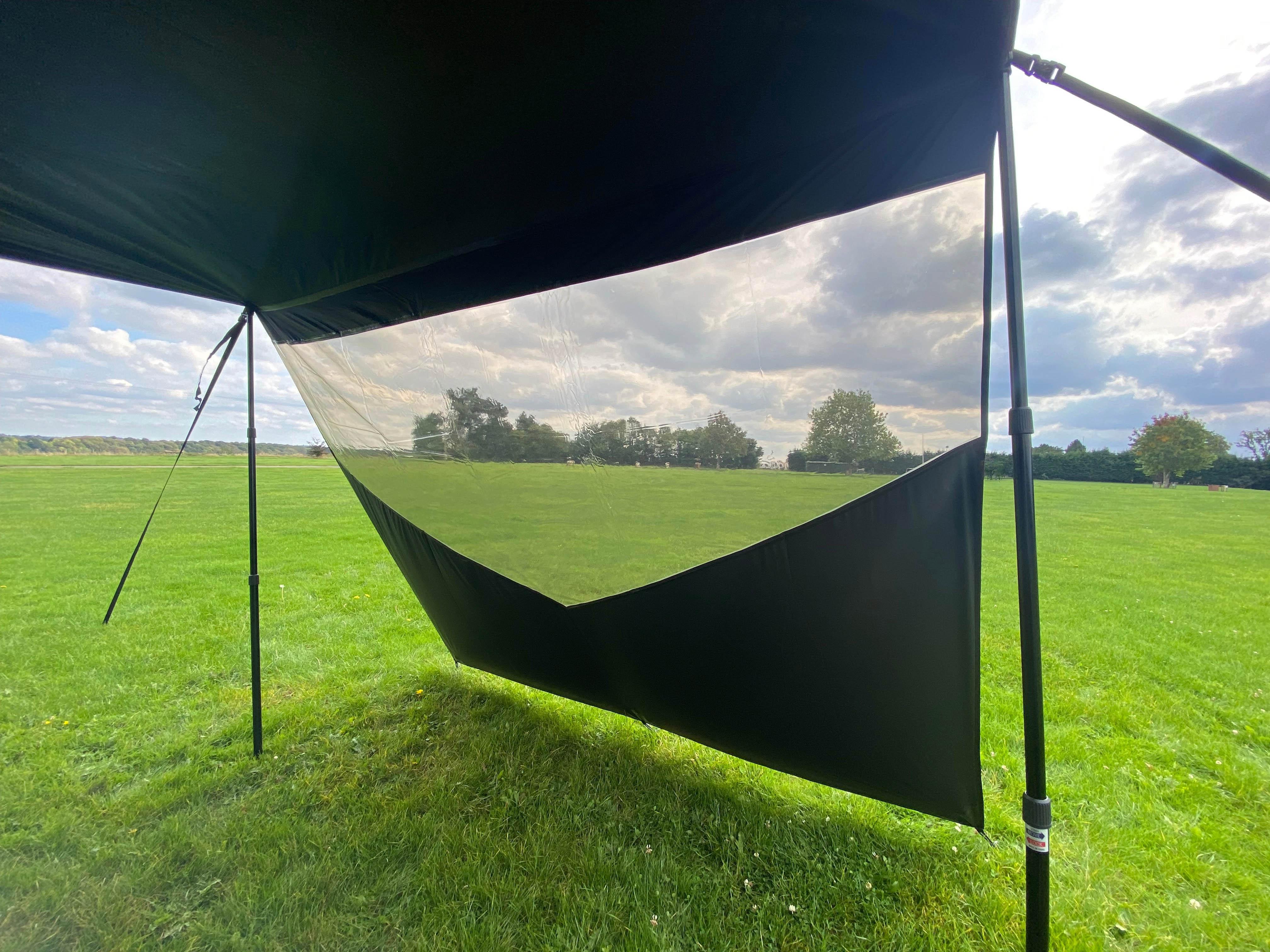 Rectangle Canopy with Window (Charcoal)