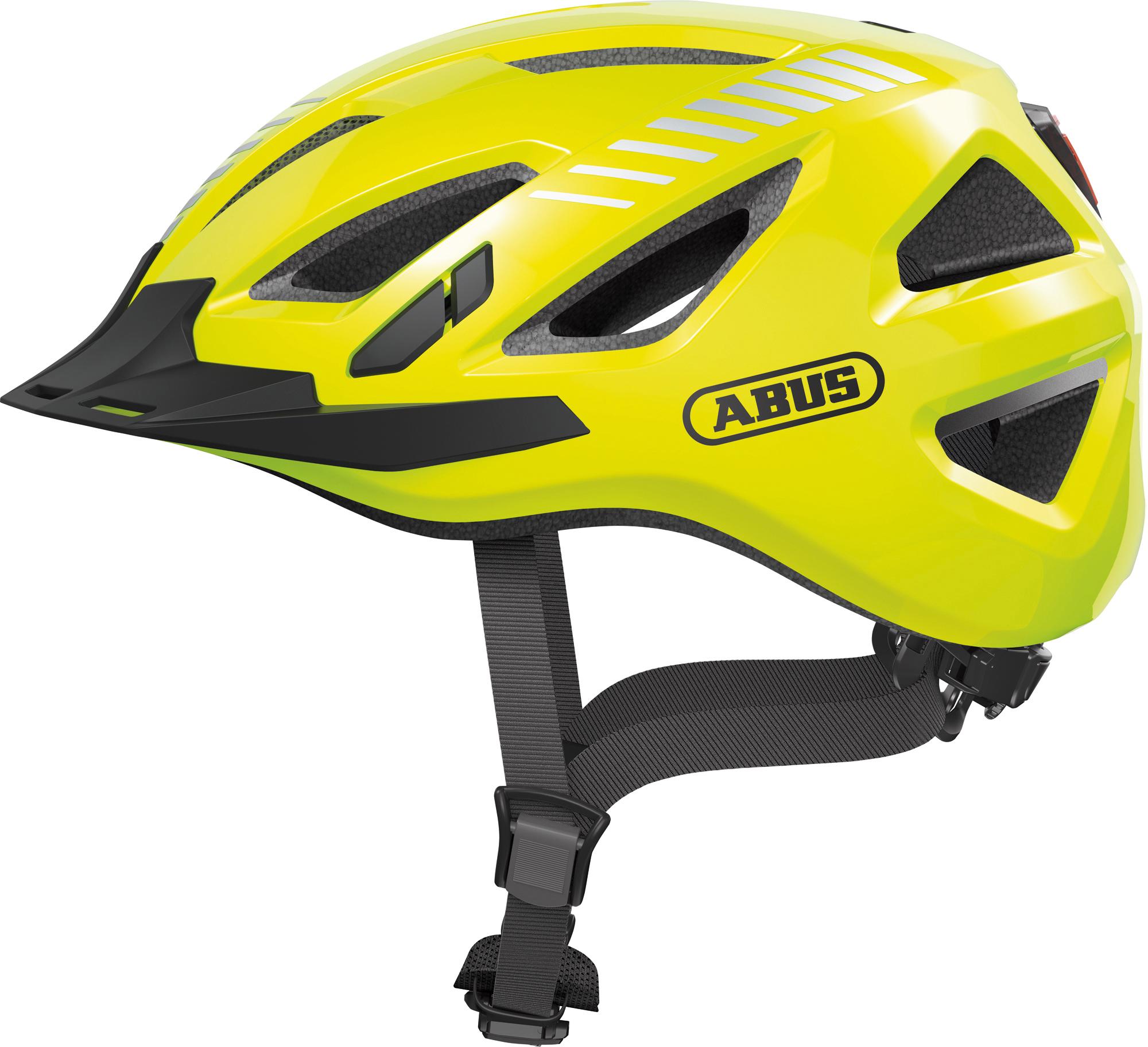 Halfords Abus ABUS Urban-I 3.0 Helmet Yellow XL | Pricematch, Extra 8% off for BC Members, Free Bike Health Check, Cycle2Work Scheme & 0% APR Finance.