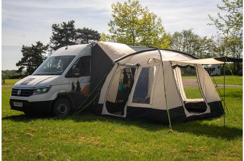Cubo XL Motorhome Awning ( Fibreglass Poles ) Cubo XL Motorhome Awning ( Fibreglass Poles )