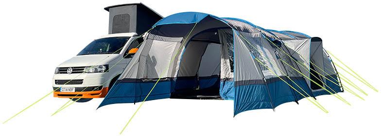 Olpro Cocoon v2 5 Person Campervan awning (Fibreglass Poles)