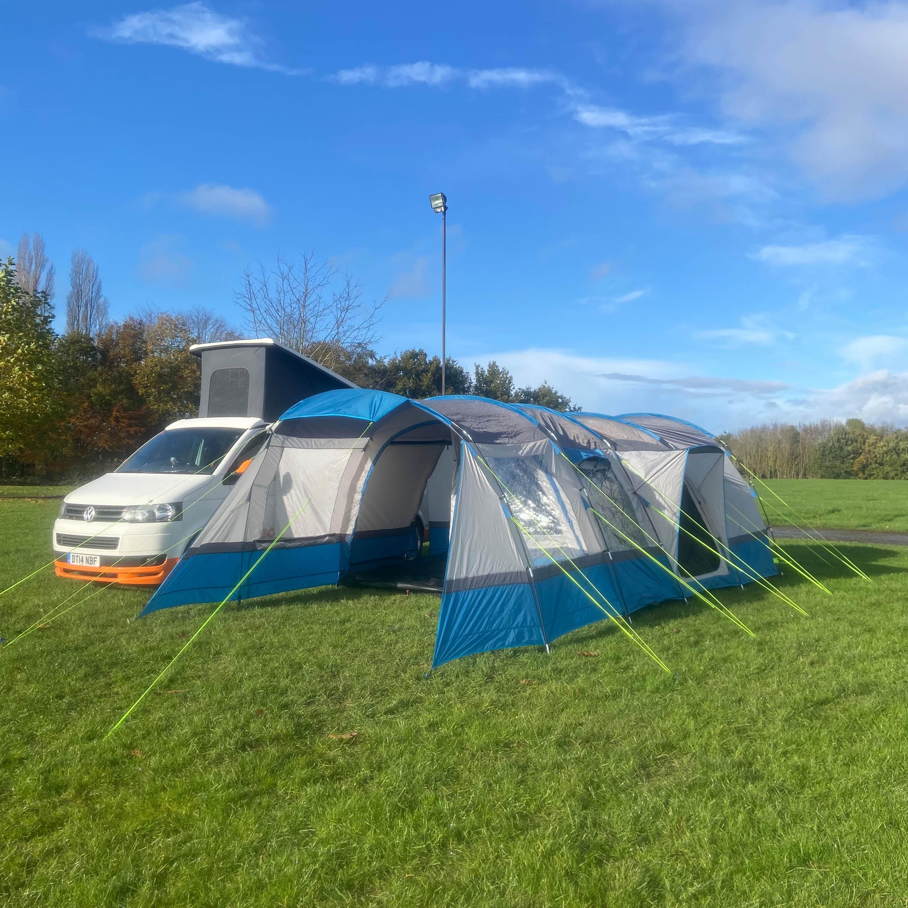 Olpro Cocoon v2 5 Person Campervan awning (Fibreglass Poles)