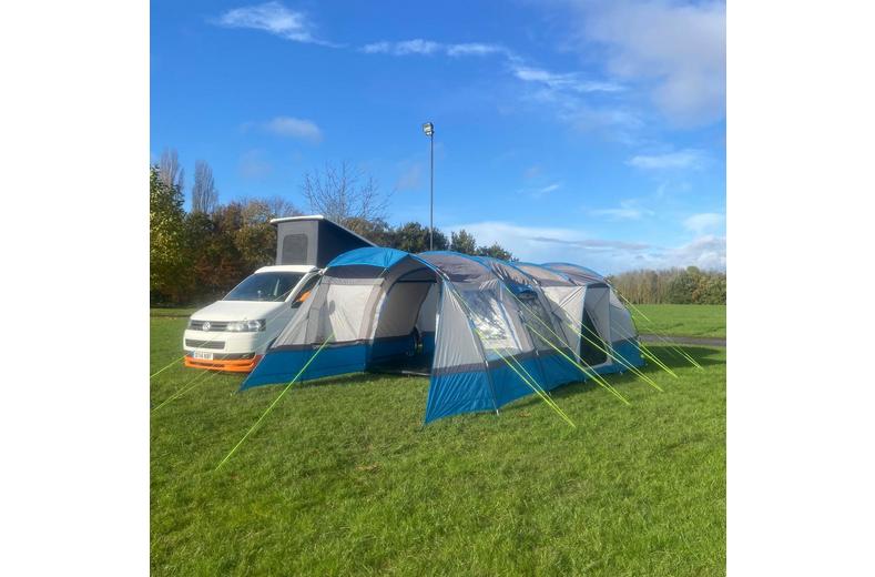 Olpro Cocoon v2 5 Person Campervan awning (Fibreglass Poles) Olpro Cocoon v2 5 Person Campervan awning (Fibreglass Poles)