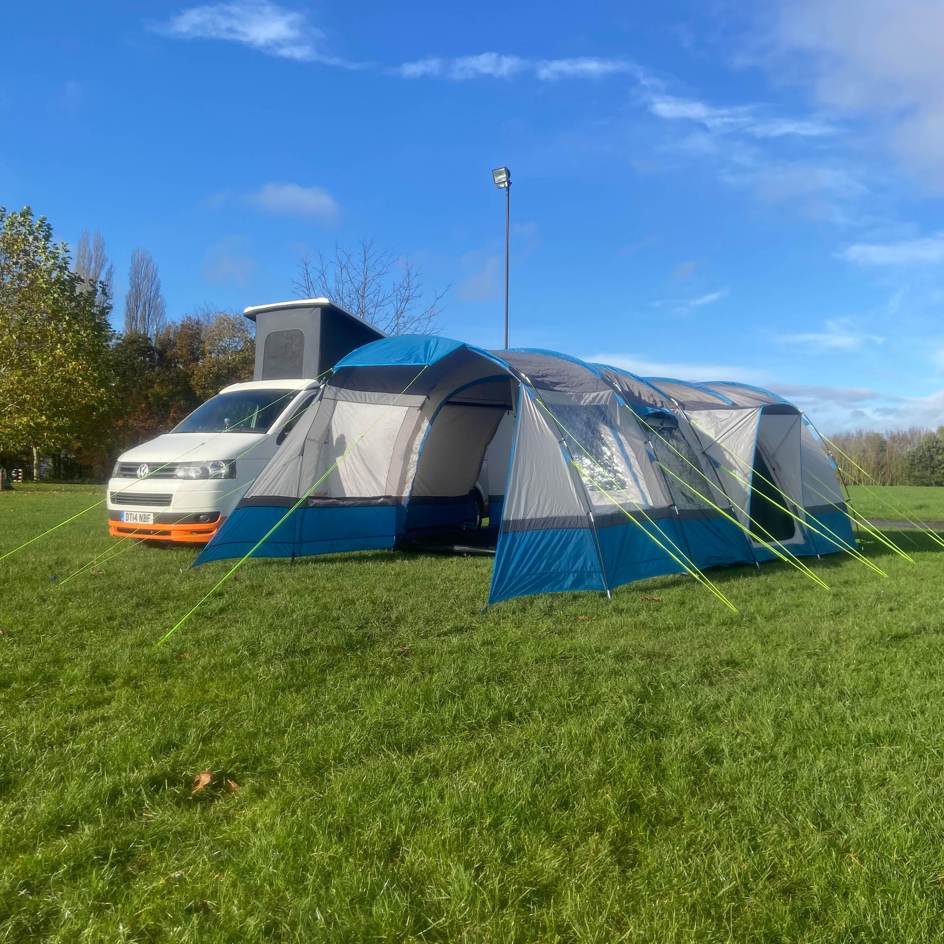 Olpro Cocoon v2 5 Person Campervan awning (Fibreglass Poles)