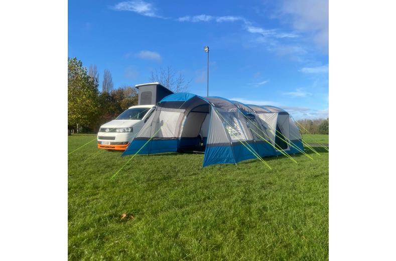 Olpro Cocoon v2 5 Person Campervan awning (Fibreglass Poles) Olpro Cocoon v2 5 Person Campervan awning (Fibreglass Poles)
