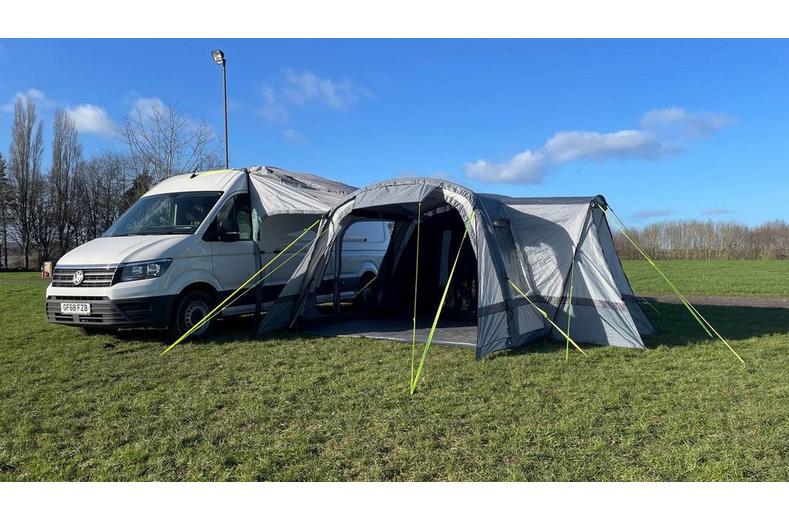 Olpro Cocoon Breeze XL v2 5 Person Motorhome Awning (Grey) Olpro Cocoon Breeze XL v2 5 Person Motorhome Awning (Grey)
