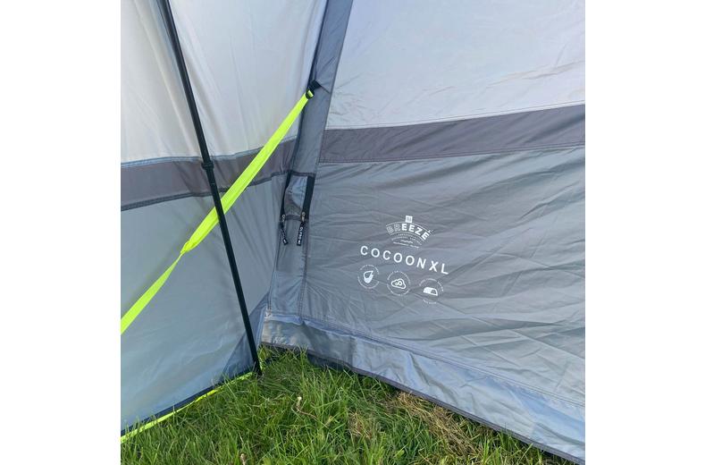 Olpro Cocoon Breeze XL v2 5 Person Motorhome Awning (Grey) Olpro Cocoon Breeze XL v2 5 Person Motorhome Awning (Grey)
