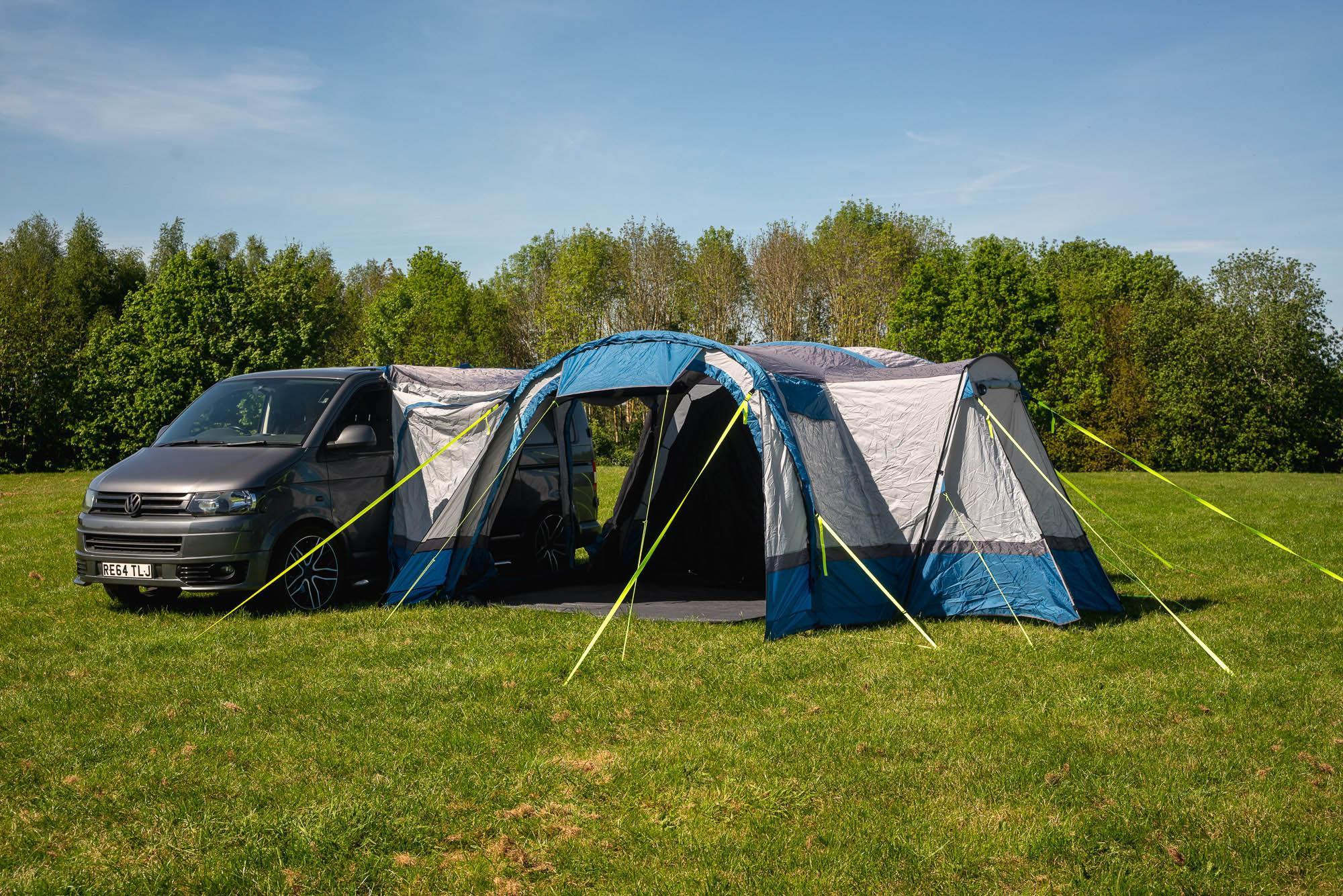 Cocoon Breeze v2  Campervan Awning  (Blue/ Grey)