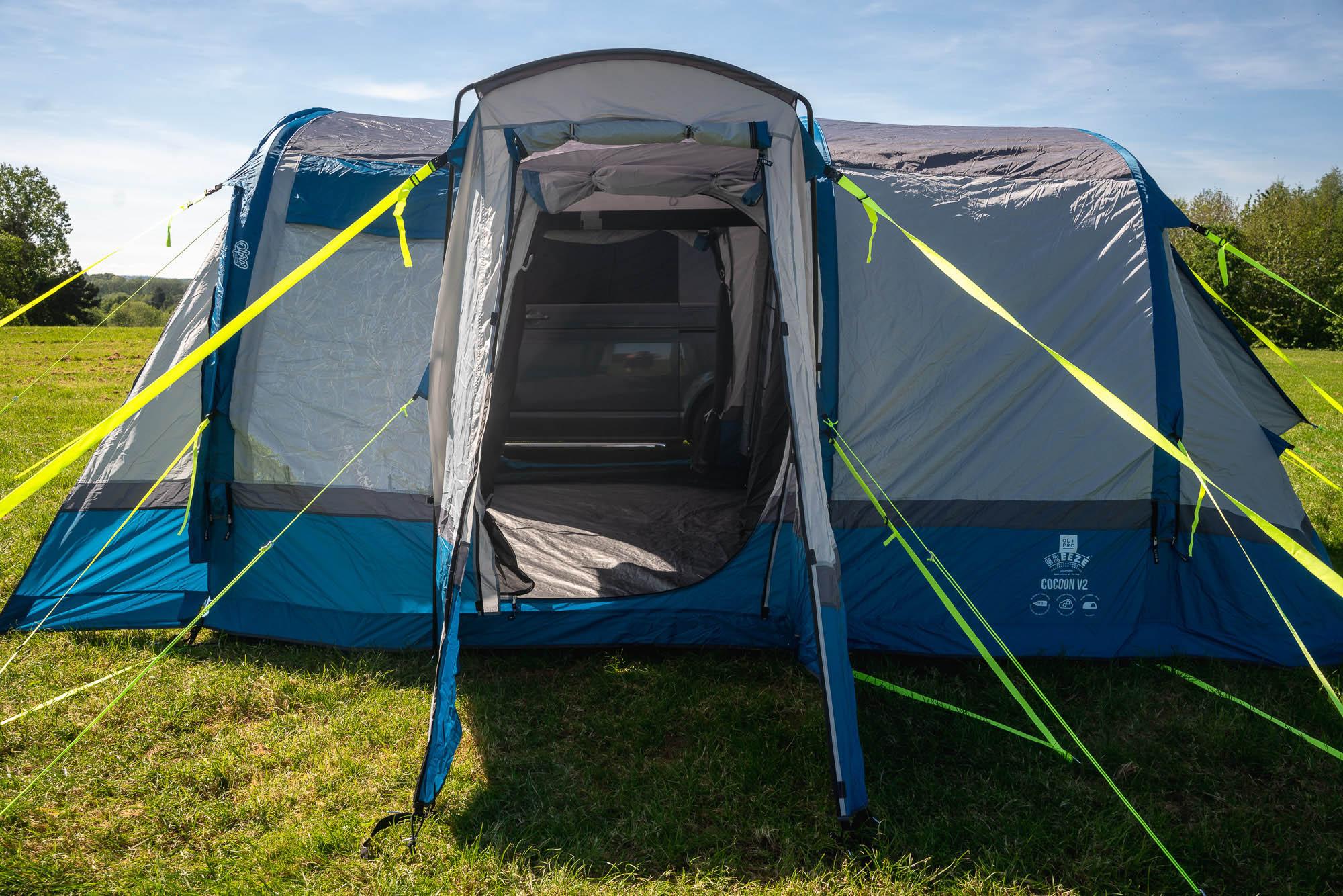 Cocoon Breeze v2  Campervan Awning  (Blue/ Grey)