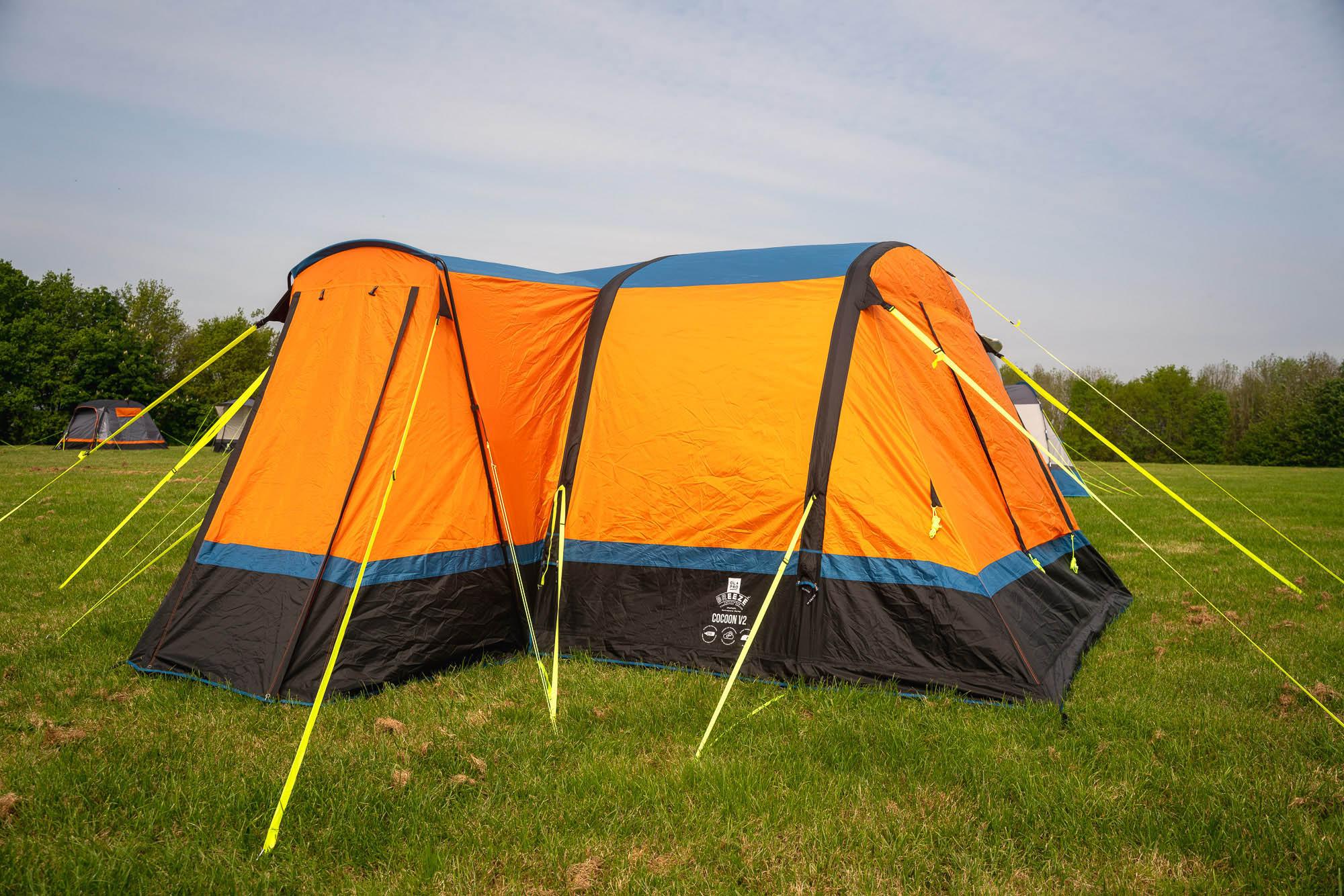 Cocoon Breeze v2 Campervan Awning   (Orange/ Grey)