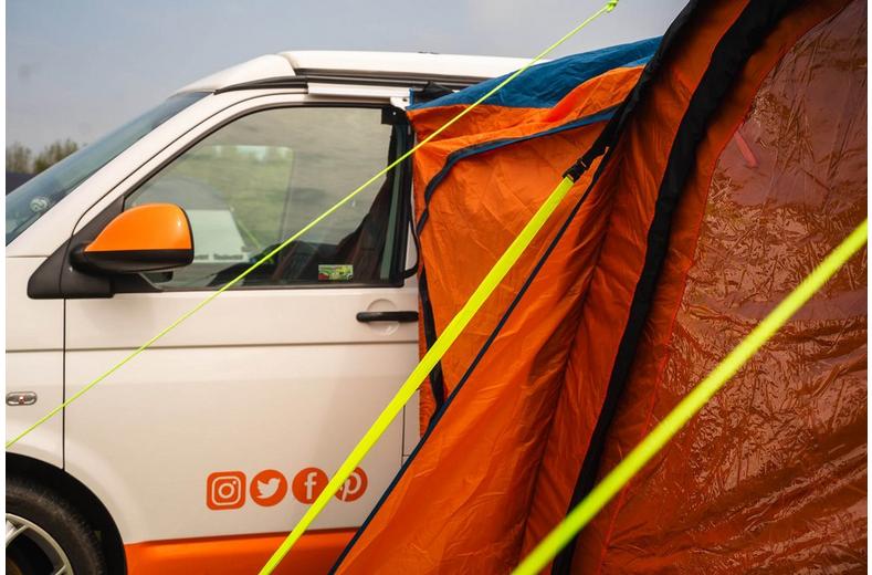 Cocoon Breeze v2 Campervan Awning (Orange/ Grey) Cocoon Breeze v2 Campervan Awning (Orange/ Grey)