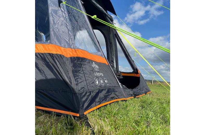 Loopo Breeze v2 Campervan Awning (Charcoal/Orange ) Loopo Breeze v2 Campervan Awning (Charcoal/Orange )