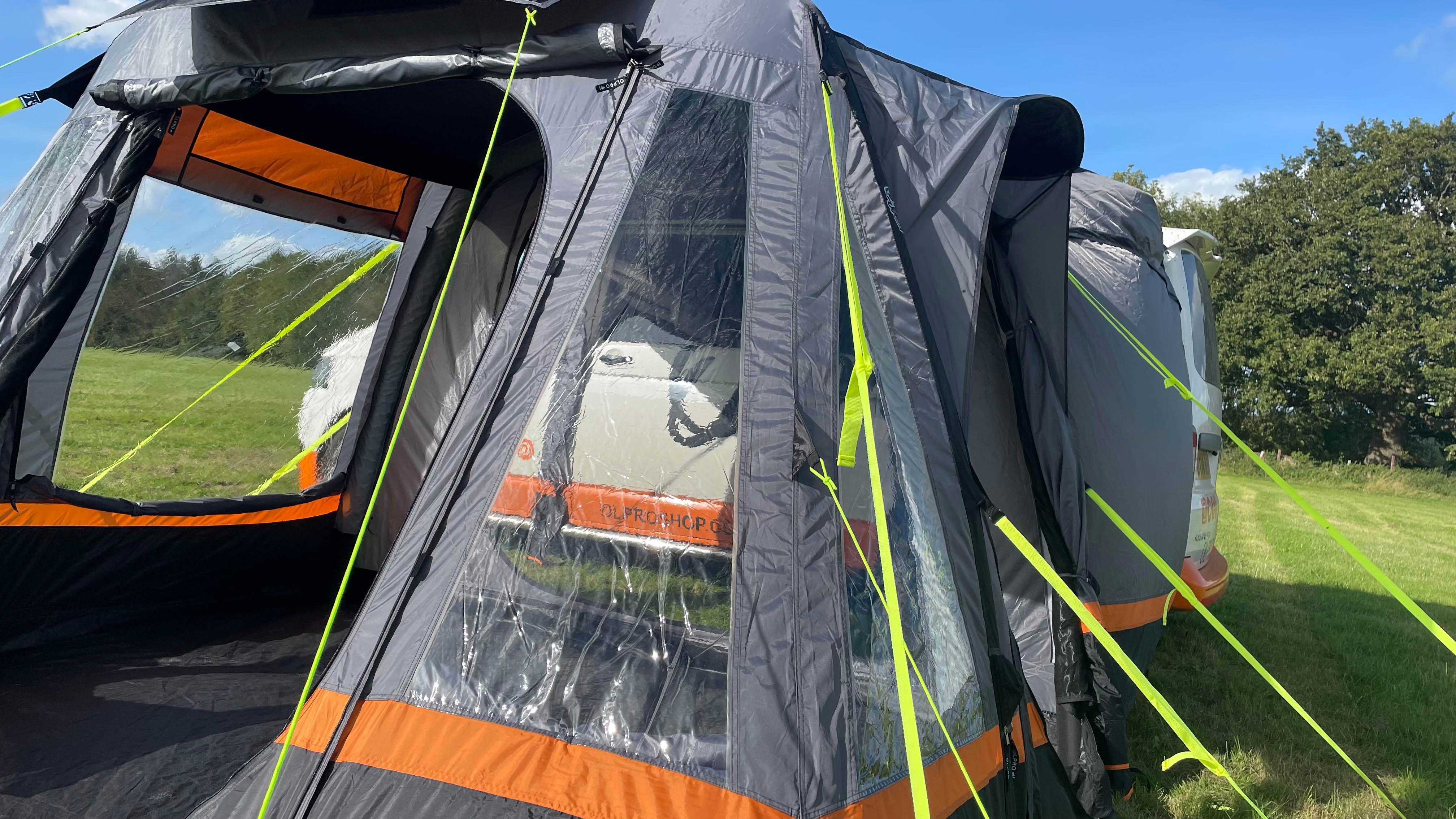 Loopo Breeze v2 Campervan Awning (Charcoal/Orange )