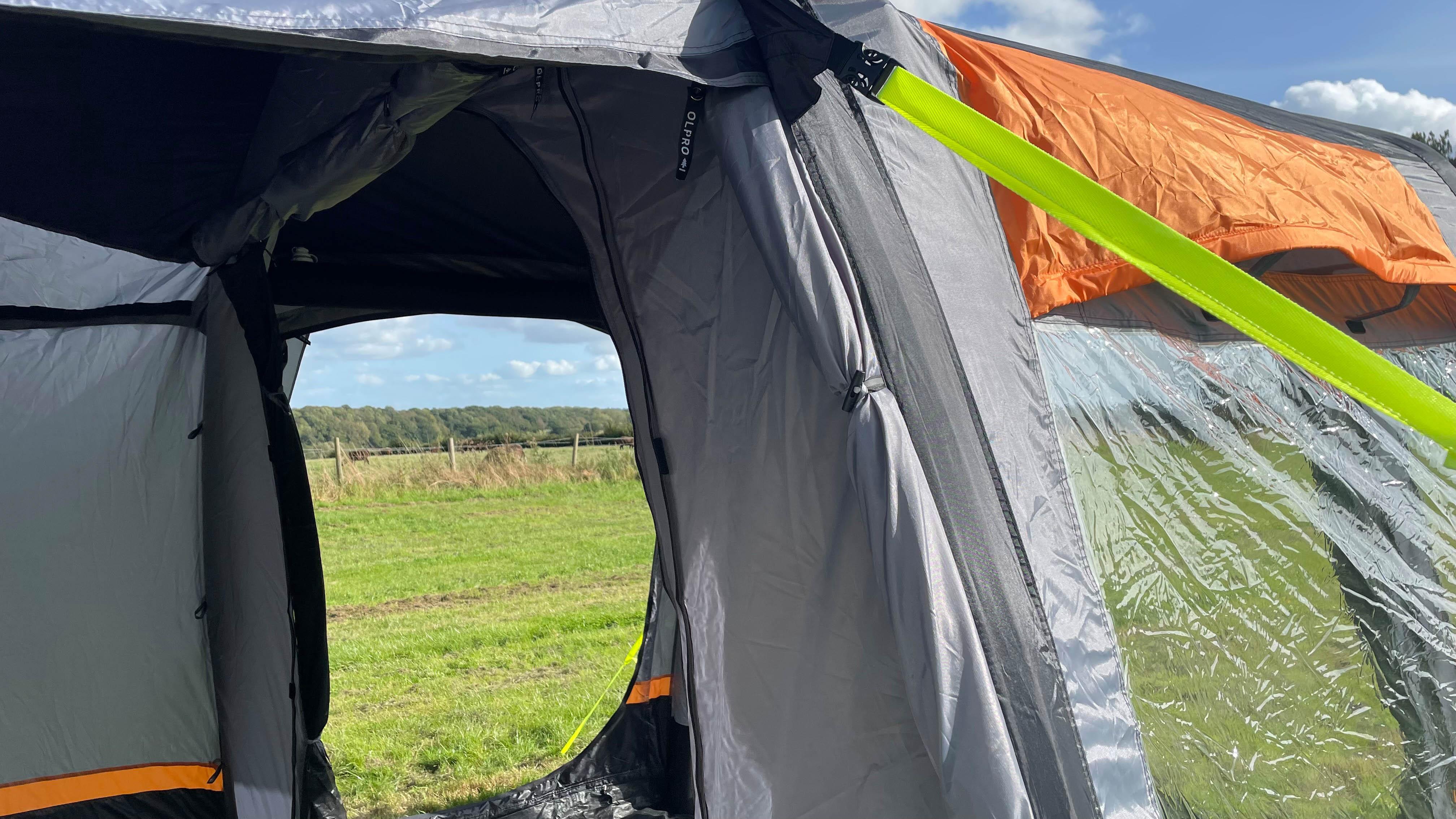 Loopo Breeze v2 Campervan Awning (Charcoal/Orange )