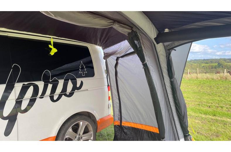 Loopo Breeze v2 Campervan Awning (Charcoal/Orange ) Loopo Breeze v2 Campervan Awning (Charcoal/Orange )