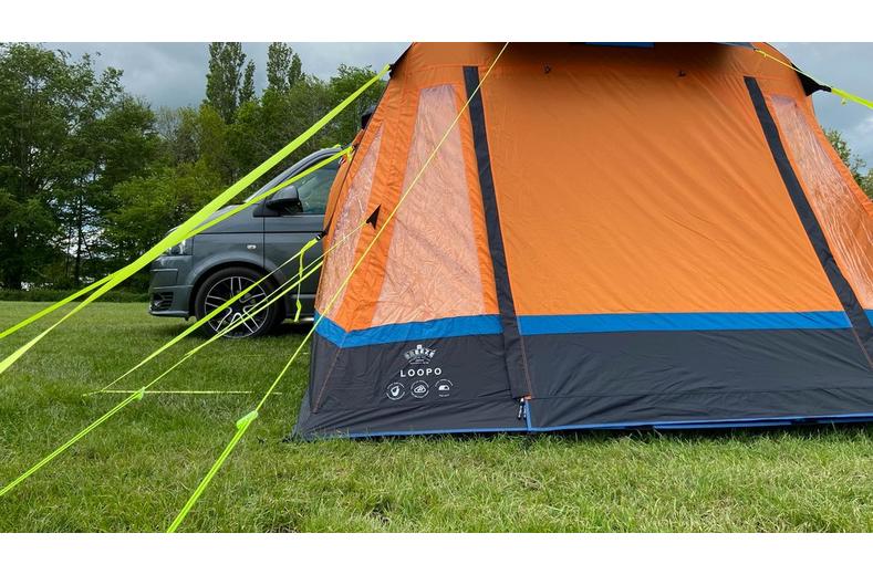 Loopo Breeze v2 Campervan Awning (Orange/ Grey) Loopo Breeze v2 Campervan Awning (Orange/ Grey)