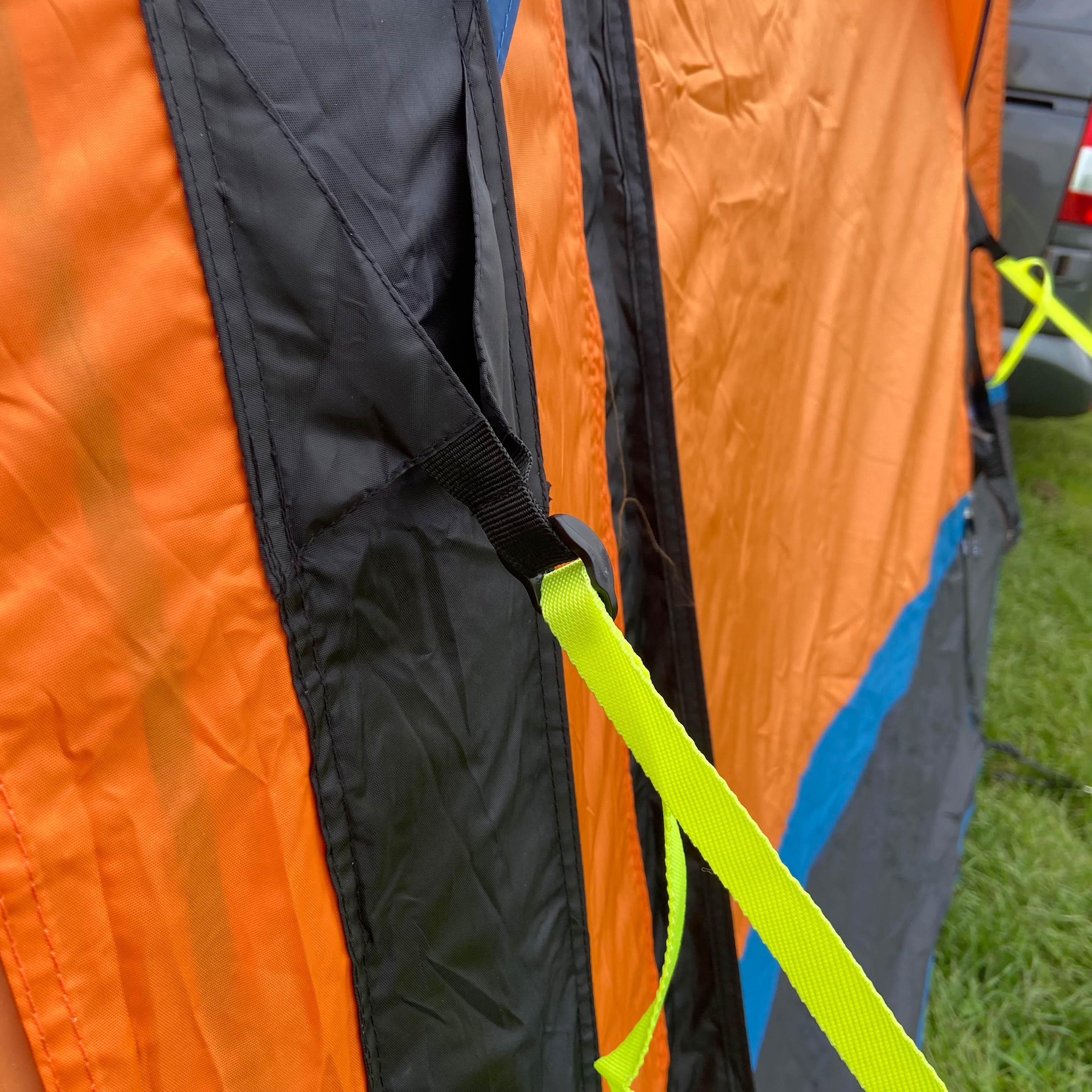 Loopo Breeze v2 Campervan Awning  (Orange/ Grey)
