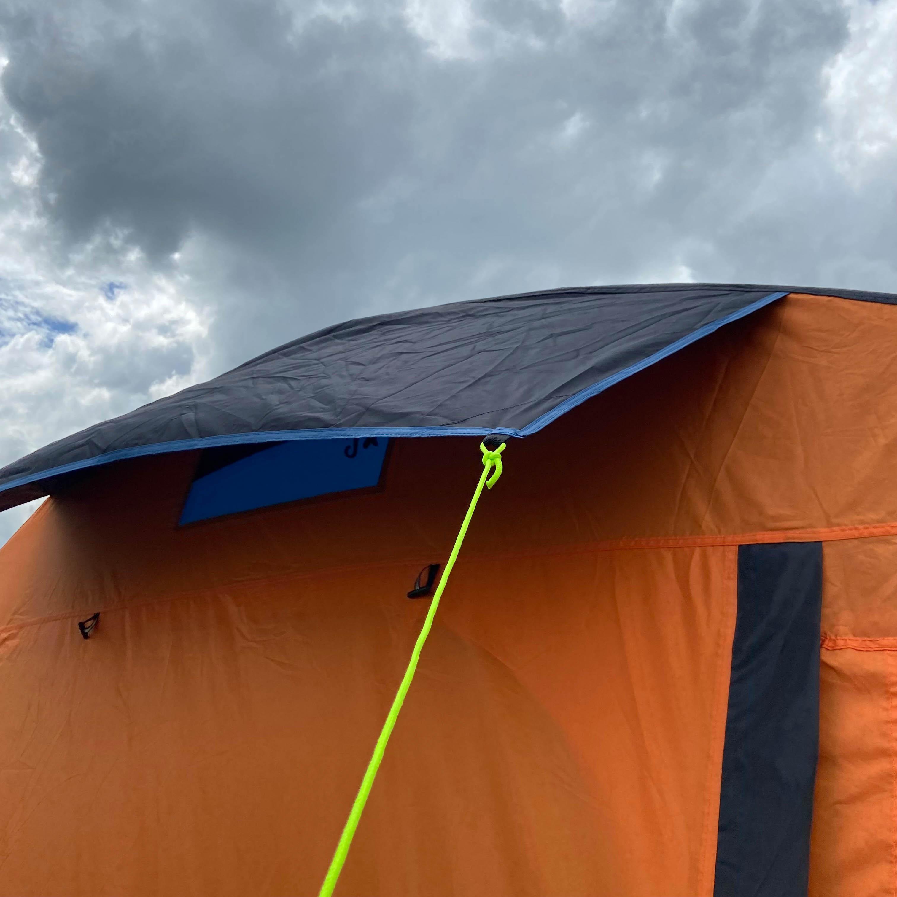 Loopo Breeze v2 Campervan Awning  (Orange/ Grey)