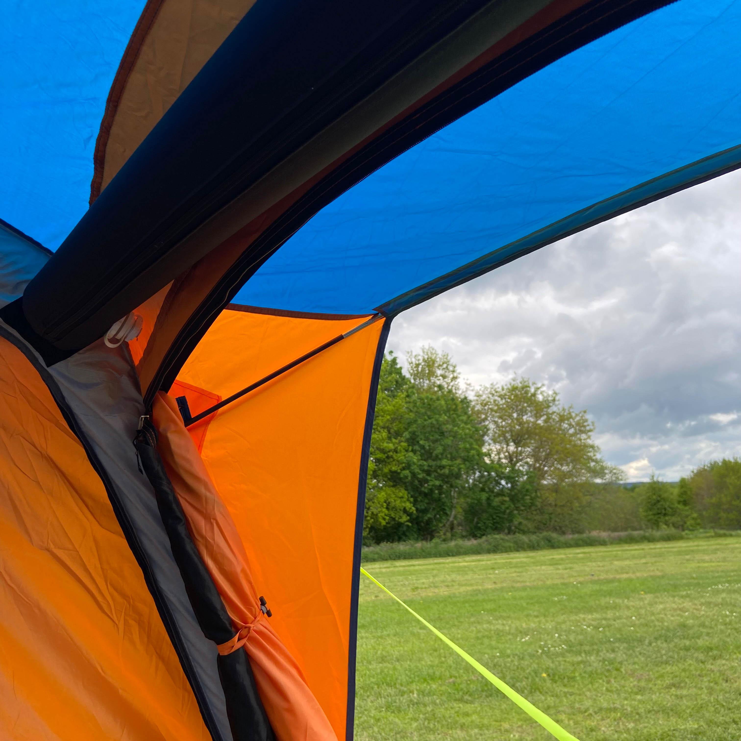 Loopo Breeze v2 Campervan Awning  (Orange/ Grey)