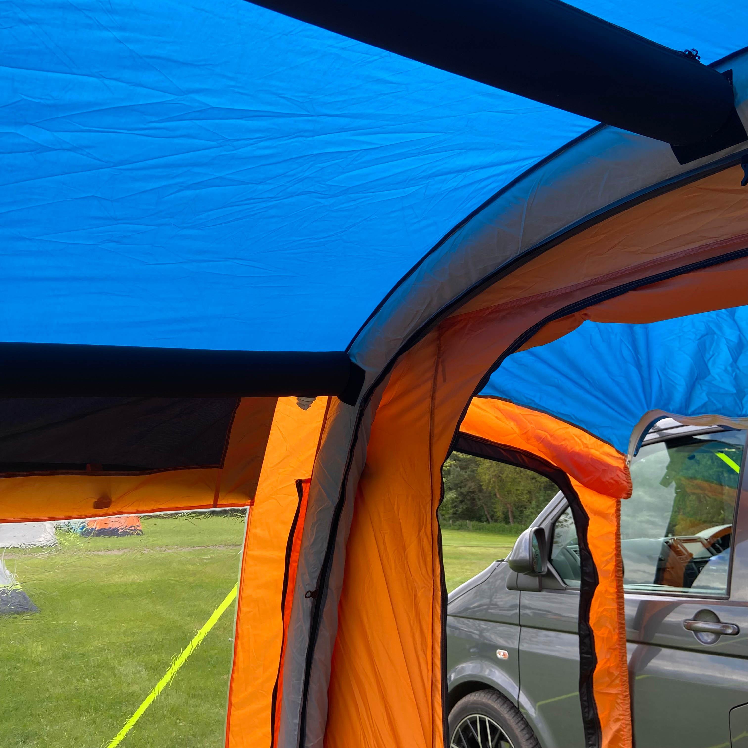 Loopo Breeze v2 Campervan Awning  (Orange/ Grey)
