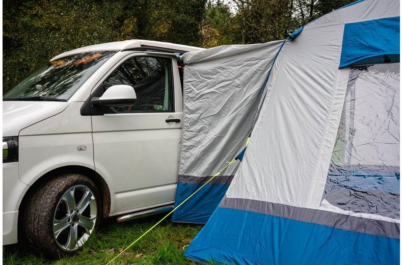 Cubo Breeze v2 Campervan Awning (Blue/ Grey) Cubo Breeze v2 Campervan Awning (Blue/ Grey)