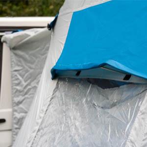Cubo Breeze v2  Campervan Awning  (Blue/ Grey)