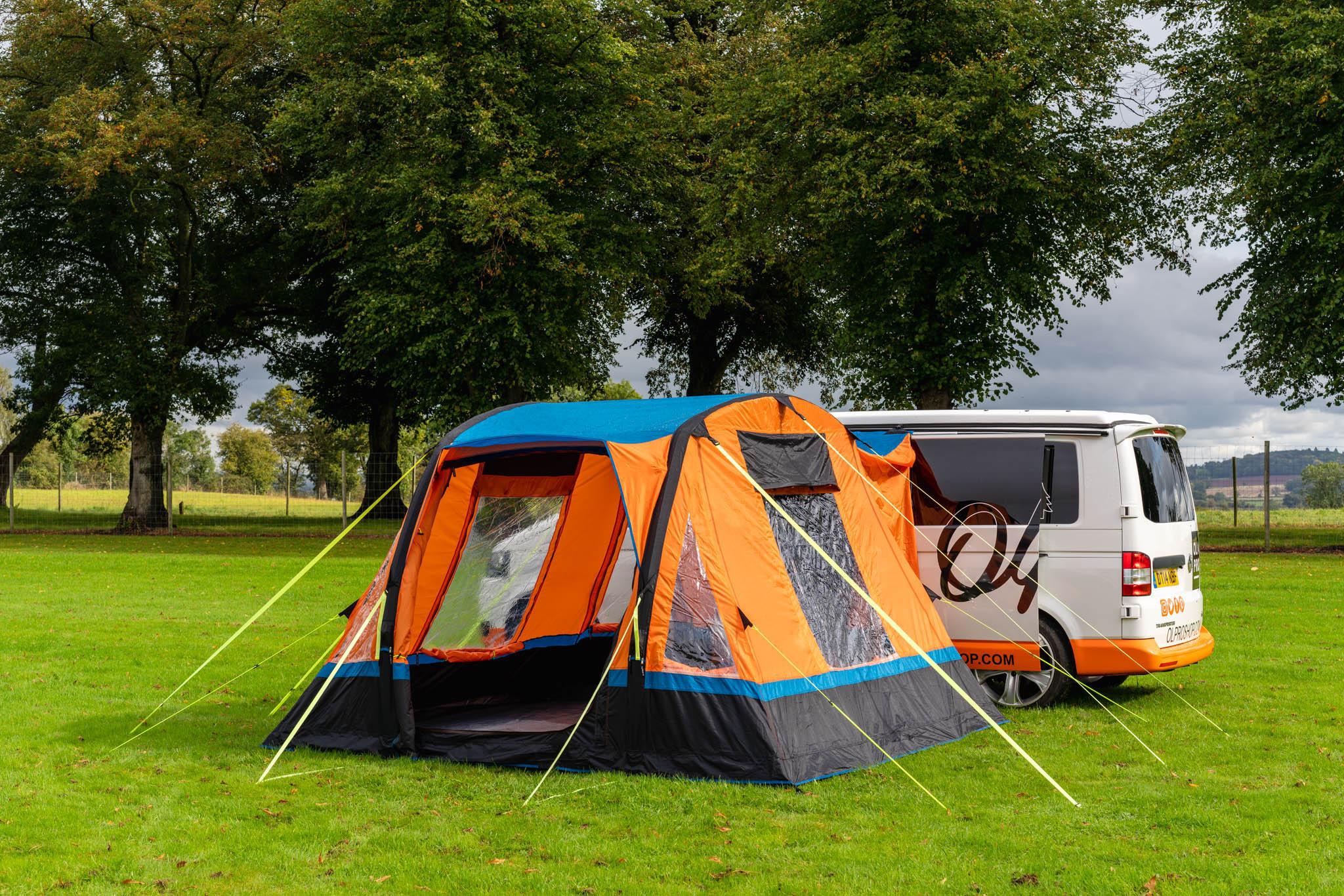 Cubo Breeze v2  Campervan Awning (Orange)