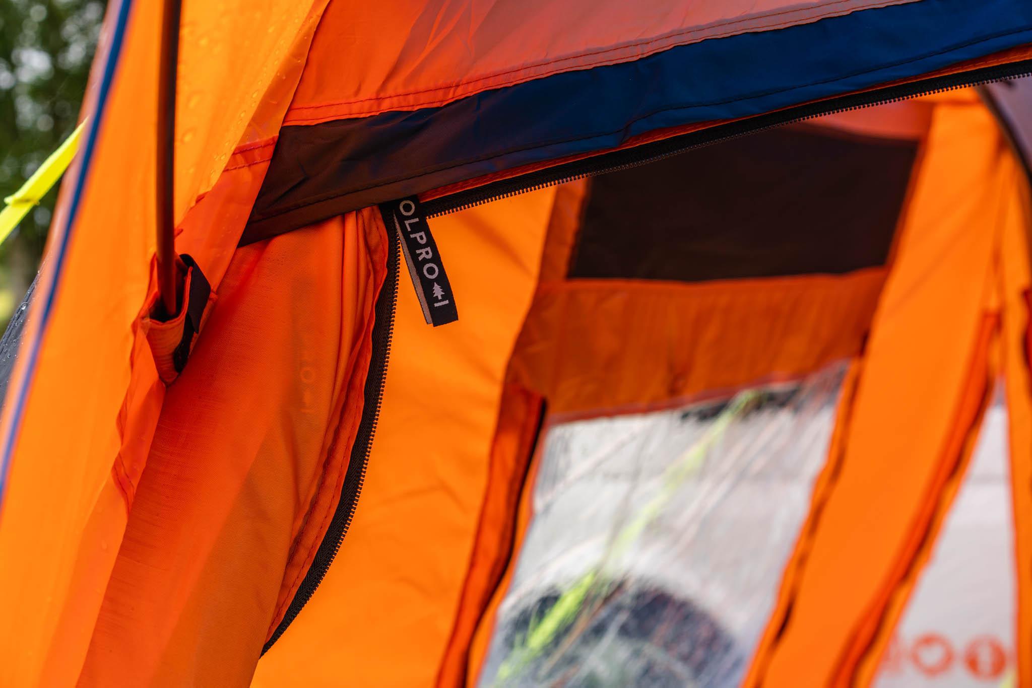 Cubo Breeze v2  Campervan Awning (Orange)