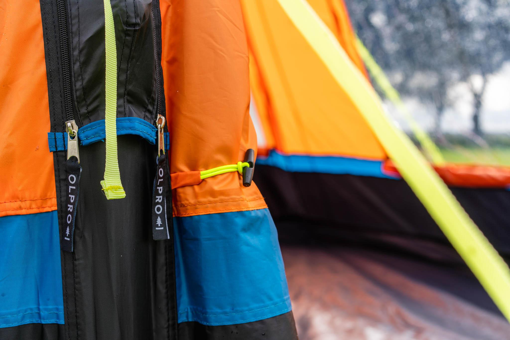 Cubo Breeze v2  Campervan Awning (Orange)