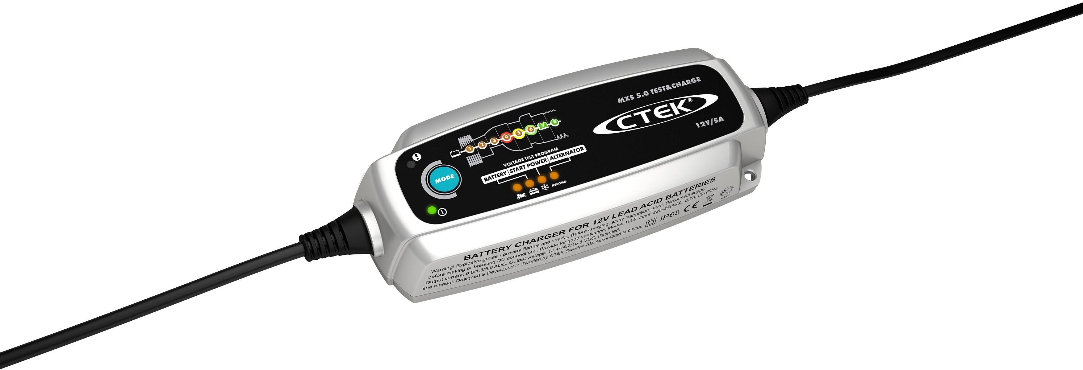 CTEK MXS 5.0 TEST&CHARGE UK