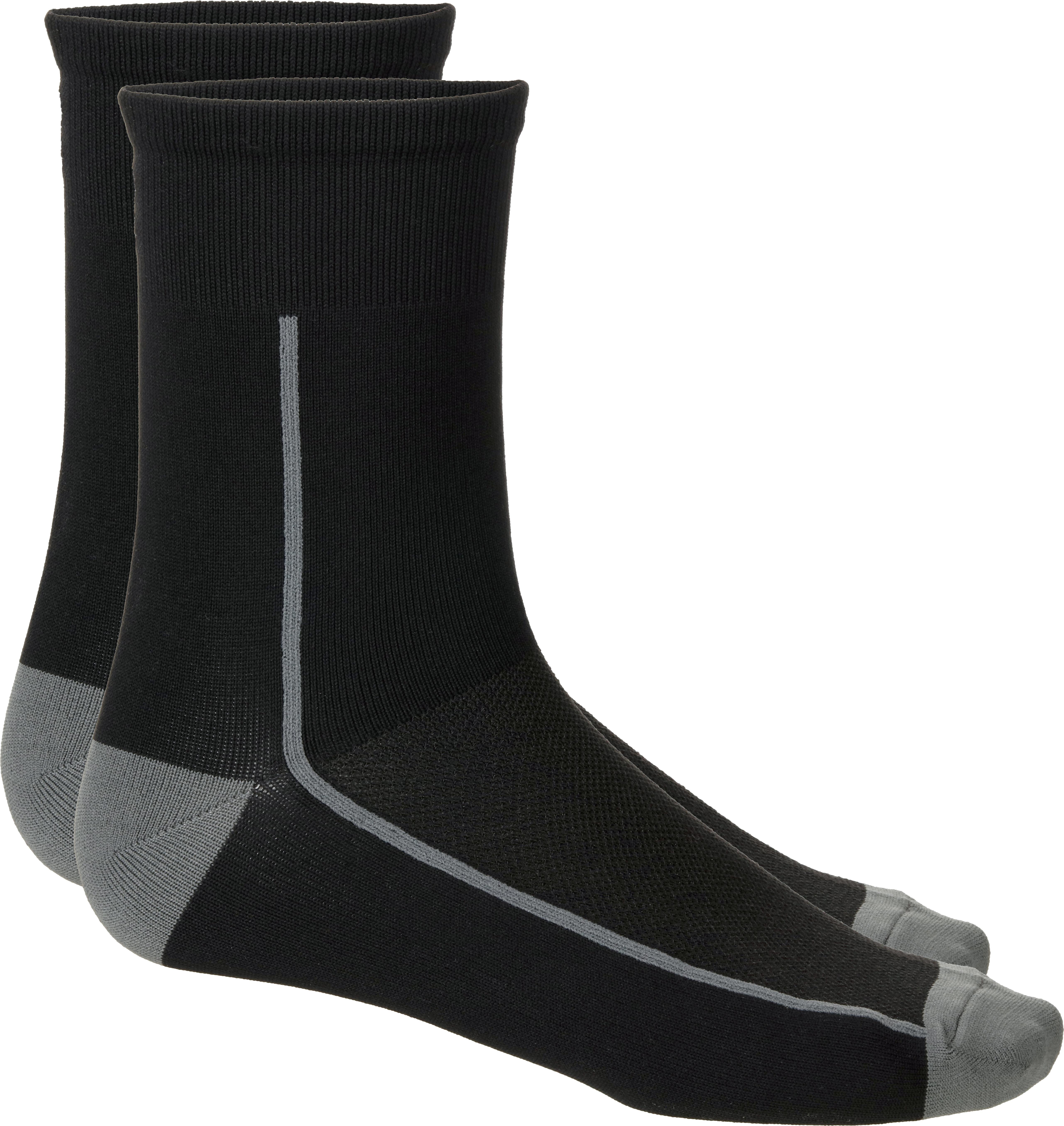 Boardman Mens Socks - Grey (2 Pack) - L/Xl