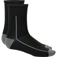 Halfords Boardman Clothing Boardman Mens Socks - Grey (2 Pack) - S/M