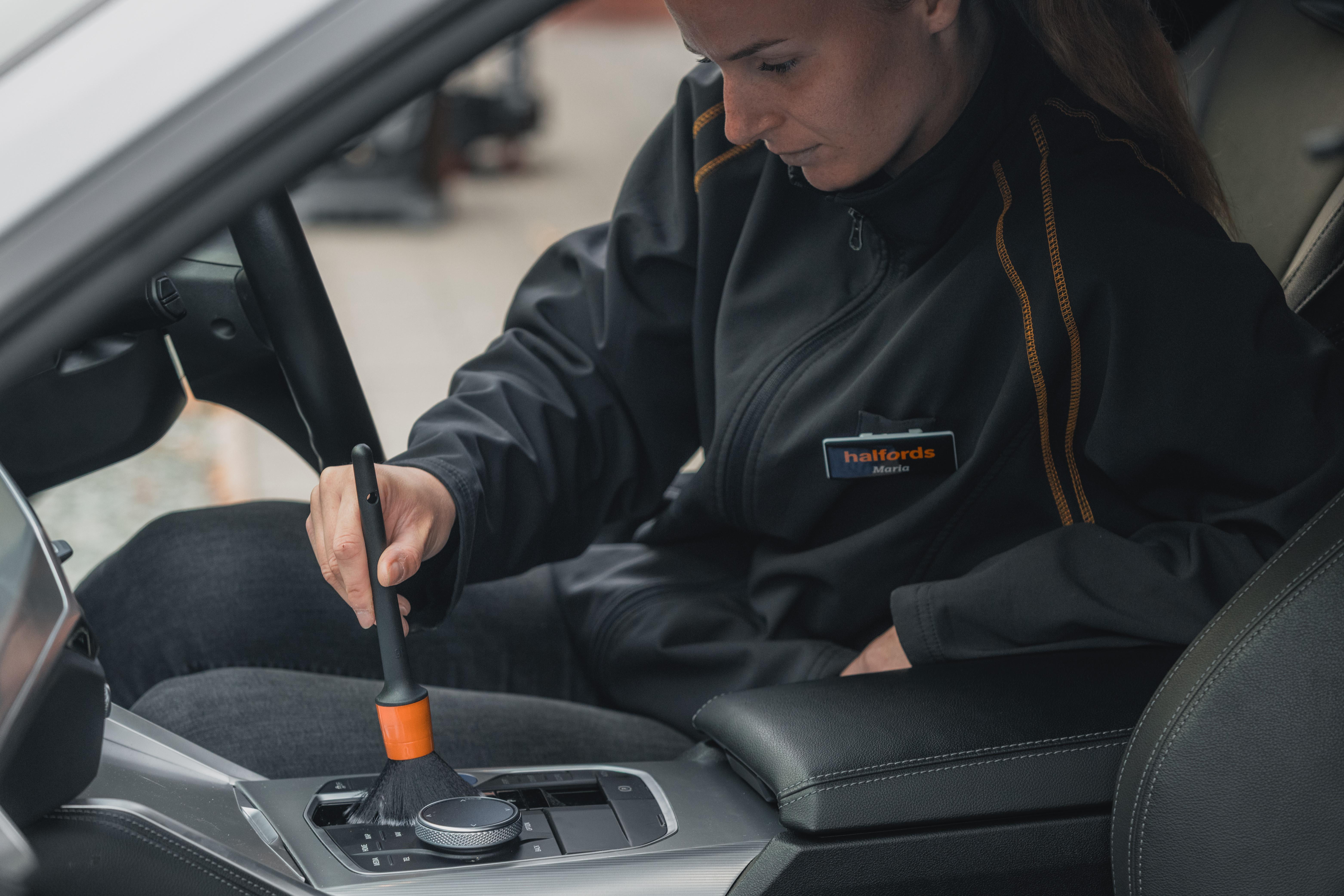 Halfords Advanced Detailing Brush set (4pk)