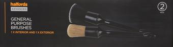 Halfords Advanced General Purpose Brush Twin Pack