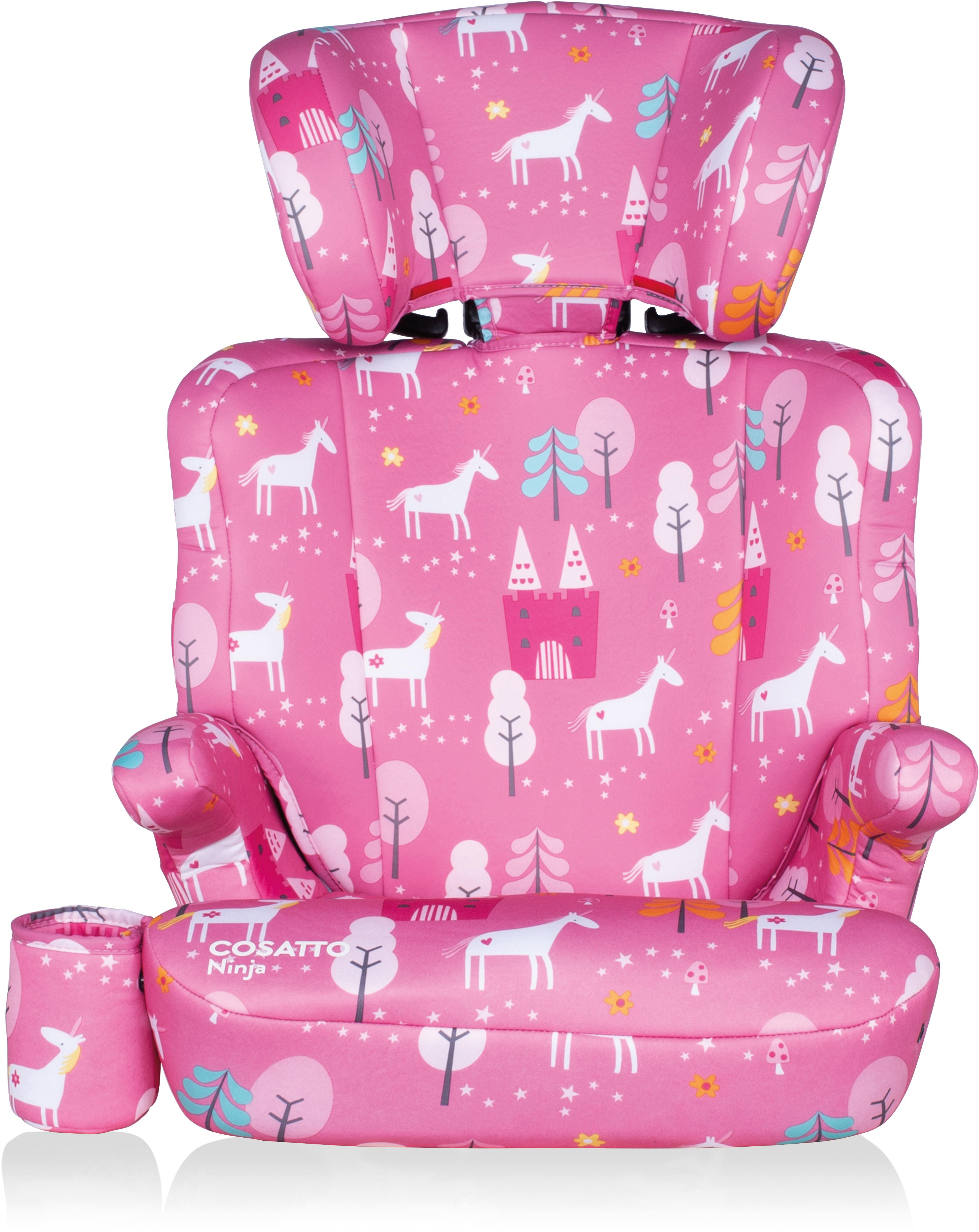 Cosatto Ninja Group 2/3 High Back Booster Seat Unicorn Land for only