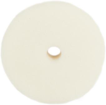 White Compound Pad 100mm x 1 (Orbital) Each